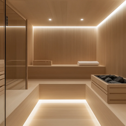 12*12mm Sauna Room Neon Light - Russia Sauna Rooms