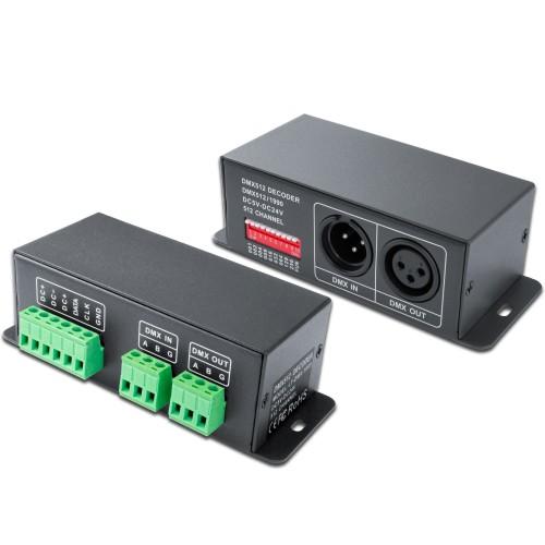 DMX→SPI(TTL) Signal Decoder